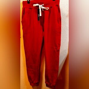 Fashion Nova Relaxed Red Joggers